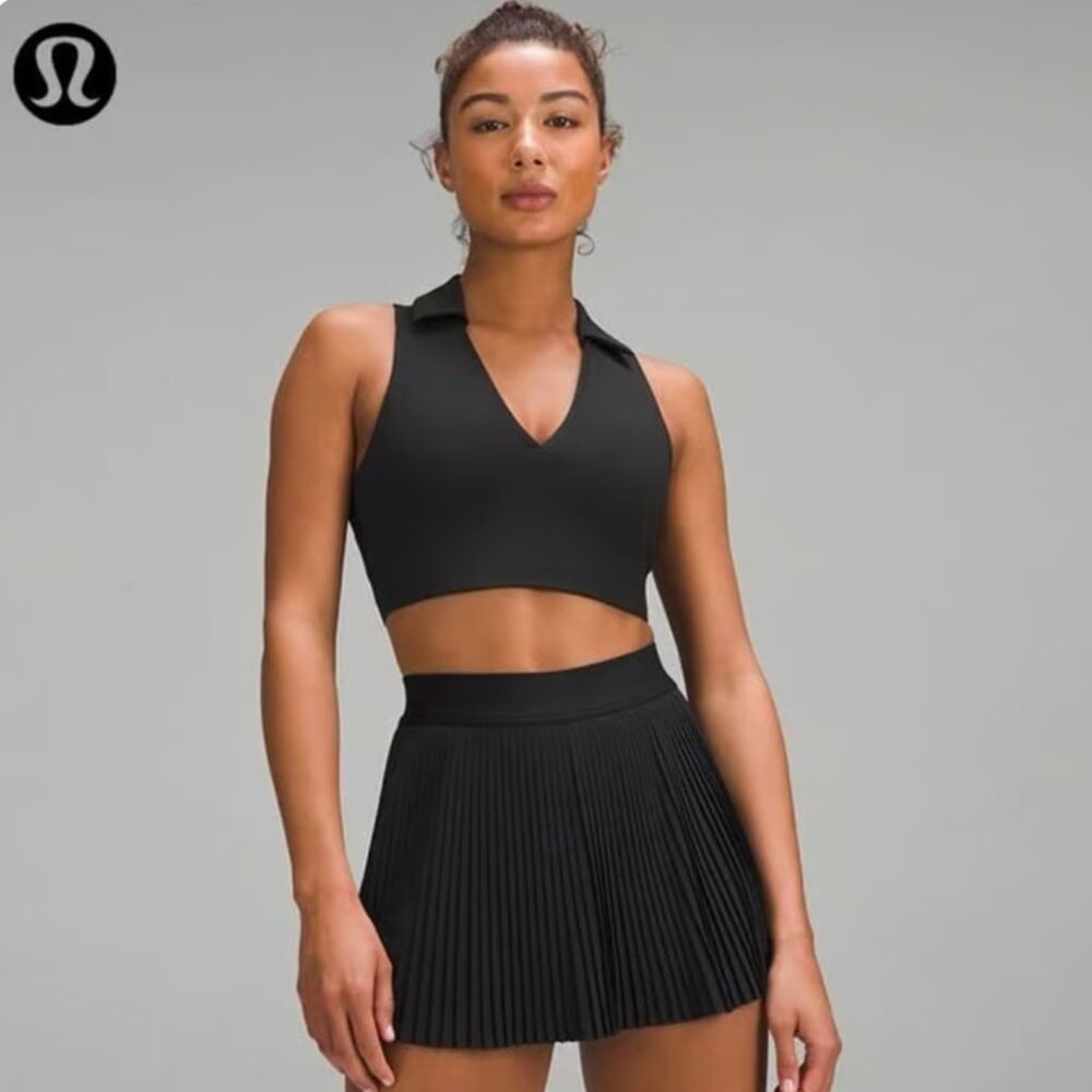 Lululemon Collared Tennis Longline Bra